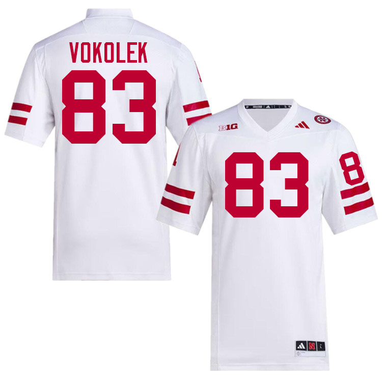 Travis Vokolek Nebraska Jersey,Nebraska Cornhuskers Football Uniforms,Jersey-White